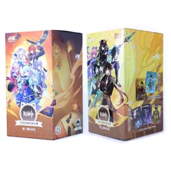 Vol.1+Vol.2 SHININGSOUL GENSHIN IMPACT Official TCG Booster Box Anime Game Card - Image 1