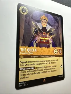 The Queen - Conceited Ruler 1/204 Fabled Regular 2025 Disney Lorcana Card NM - Image 3