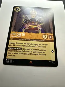 The Queen - Conceited Ruler 1/204 Fabled Regular 2025 Disney Lorcana Card NM - Image 5