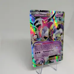 Hoopa EX 36/98 XY Ancient Origins Ultra Rare Holo Pokemon TCG Card - Image 2