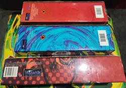 Magic The Gathering Vintage Card Boxes Empty Wizards Mtg x3 - Image 4