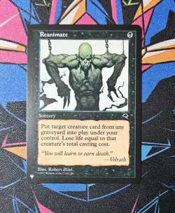 Reanimate NM Regular MTG The List Reprints Unplayed Magic The Gathering - Image 1