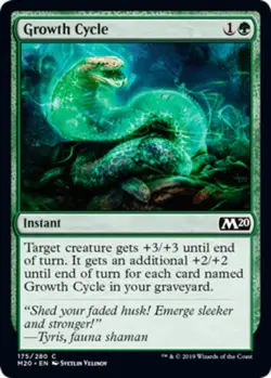 x4 Growth Cycle - Core Set 2020 (M20) - NM - MTG - Image 1