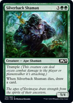 x4 Silverback Shaman - Core Set 2020 (M20) - NM - MTG - Image 1