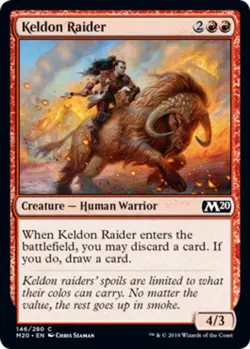 x4 Keldon Raider - Core Set 2020 (M20) - NM - MTG - Image 1