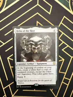 Helm of the Host NM MTG Commander: Bloomburrow Regular - Image 1