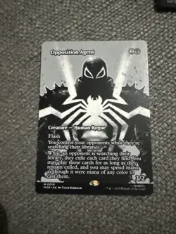Opposition Agent - (Borderless) - Marvel's Spiderman (MAR) - MTG 0019 - Image 1