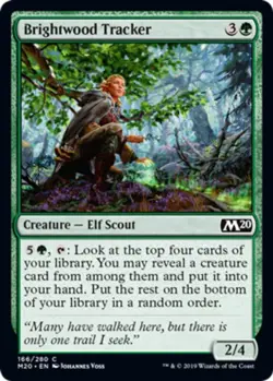 x1 Brightwood Tracker - Core Set 2020 (M20) - NM - MTG - Image 1