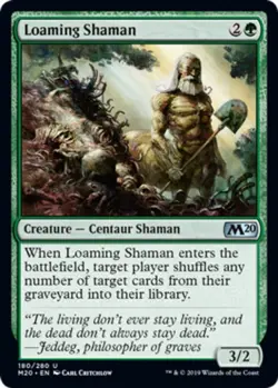 x1 Loaming Shaman - Core Set 2020 (M20) - NM - MTG - Image 1