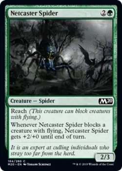 x1 Netcaster Spider - Core Set 2020 (M20) - NM - MTG - Image 1