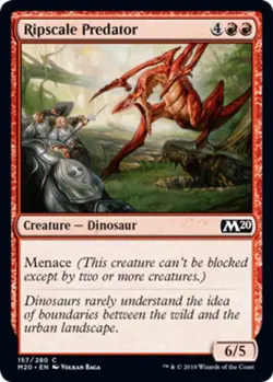 x1 Ripscale Predator - Core Set 2020 (M20) - NM - MTG - Image 1