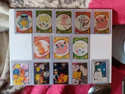 Vtg Pokemon Pocket Monster Vending Machine Holo Prism Cards (Lot Of 13 Cards) - Image 1