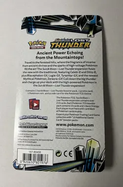 Pokemon Sun & Moon Lost Thunder Single Checklane Pack Blister (Salandit) - Image 2