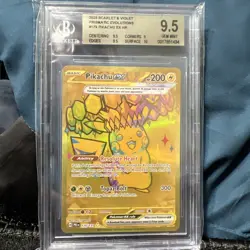 Pikachu ex 179/131 Pokemon Prismatic Evolutions Bgs 9.5 (PSA 10) Gem Mint - Image 2