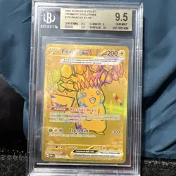 Pikachu ex 179/131 Pokemon Prismatic Evolutions Bgs 9.5 (PSA 10) Gem Mint - Image 3