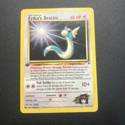 2000 Pokemon Gym Heroes 1st Edition Erika's Dratini #42/132 - Image 1