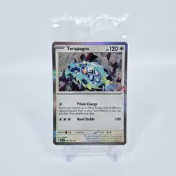 Pokemon Terapagos 161/191 Surging Sparks Stamped Horizons Promo SEALED - Image 1