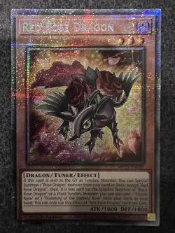 Yugioh Red Rose Dragon MP25-EN037 Starlight Rare 1st Edition NM - Image 1