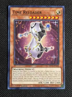 3x YuGiOh! - Time Reloader MP25-EN308 Common 1st Edition Near Mint - Image 2