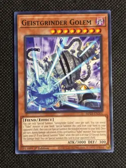 3x YuGiOh! - Geistgrinder Golem MP25-EN301 Common 1st Edition Near Mint - Image 2