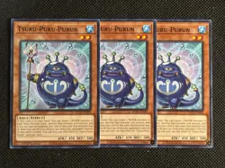 3x YuGiOh! - Tsuru-Puru-Purun MP25-EN409 Common 1st Edition Near Mint - Image 1