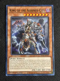 3x YuGiOh! - King of the Ashened City MP25-EN333 Common 1st Edition Near Mint - Image 2
