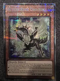 Yugioh White Rose Dragon MP25-EN038 Starlight Rare 1st Edition NM - Image 1