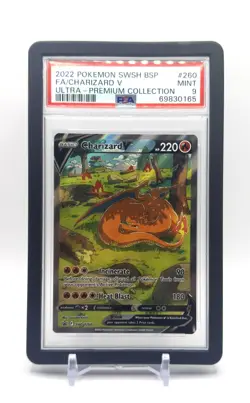 Charizard V SWSH260 SWSH: Sword & Shield Promo Cards Holo PSA 9 - Image 1