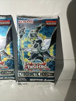 YuGiOh Cybernetic Horizon Factory Sealed 2 Booster Pack - Mint - Image 1