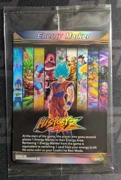 Dragon ball super card game BT27 Energy Marker History Of Z M-51 SEALED - Image 1