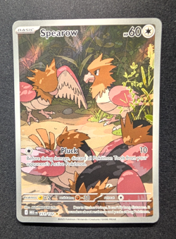 Spearow Holo Card 151/132 ME01 Pokemon TCG Mega Evolution - Image 1