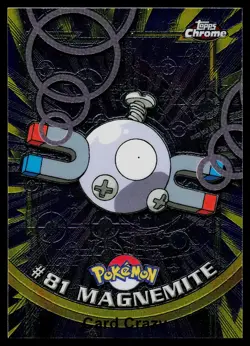 Magnemite #81 - Topps Chrome Series 2 Pokemon Card Near Mint - Image 1