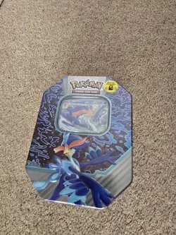 Pokemon TCG: Paldea Partners Tin - Quaquaval ex - Brand New, Sealed. - Image 1