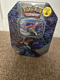 Pokemon TCG: Paldea Partners Tin - Quaquaval ex - Brand New, Sealed. - Image 2