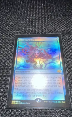 Mystic Remora Dominaria Remastered Foil Magic The Gathering - Image 1