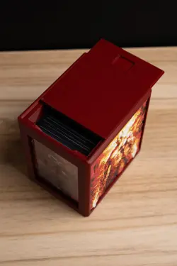 Kratos (God of War) themed Prism MTG Deck Box, EDH Commander Card Case - Image 4