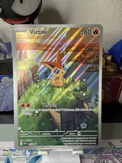Victini 208 JUMBO Victini Box Promo Holo Full Art NM Pokemon Card 2025!! - Image 1