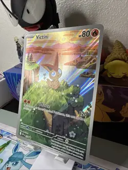 Victini 208 JUMBO Victini Box Promo Holo Full Art NM Pokemon Card 2025!! - Image 2