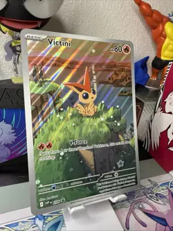 Victini 208 JUMBO Victini Box Promo Holo Full Art NM Pokemon Card 2025!! - Image 3
