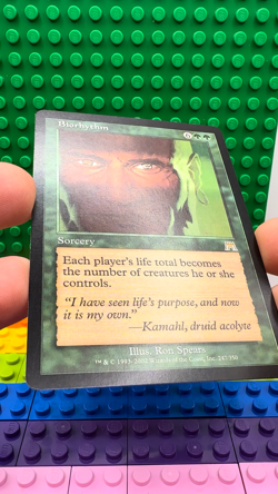 👀 1x Biorhythm [Onslaught] #247 LP/EX Condition - VINTAGE MTG RARE - Image 2