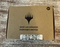MTG Secret Lair Commander Deck Everyone's Invited Magic the Gathering Sealed - Image 1