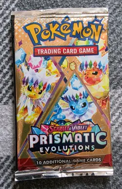 Pokemon TCG: Scarlet & Violet - Prismatic Evolutions Booster Pack - Sealed ✨🔥 - Image 1