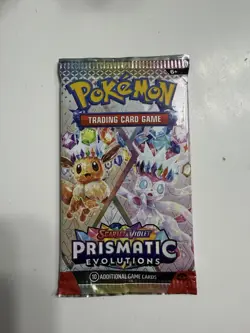 Pokemon TCG Scarlet & Violet Prismatic Evolutions Booster Pack English - Image 1