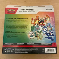 Pokemon TCG First Partner Illustration Collection Series 1 Sealed Box - Image 2
