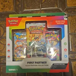 First Partner Illustration Collection Box Series 1 Pokemon TCG Sealed - Image 1