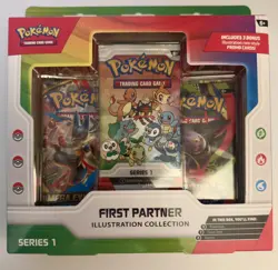 First Partner Illustration Collection Box Series 1 Pokemon TCG Sealed - Image 1