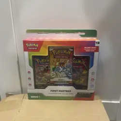 First Partner Illustration Collection Box Series 1 Pokemon TCG Sealed - Image 1