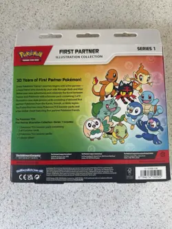 Pokemon TCG First Partner Illustration Collection – Series 1 Sealed Box - Image 2
