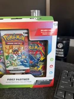 Pokemon TCG First Partner Illustration Collection Series 1 Box Factory Sealed - Image 2