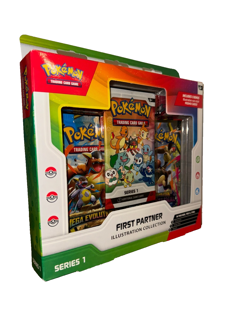 Pokemon TCG First Partner Illustration Collection Series 1 SEALED Box - Image 2
